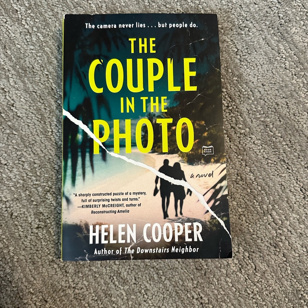 The couple in the photo-thriller novel